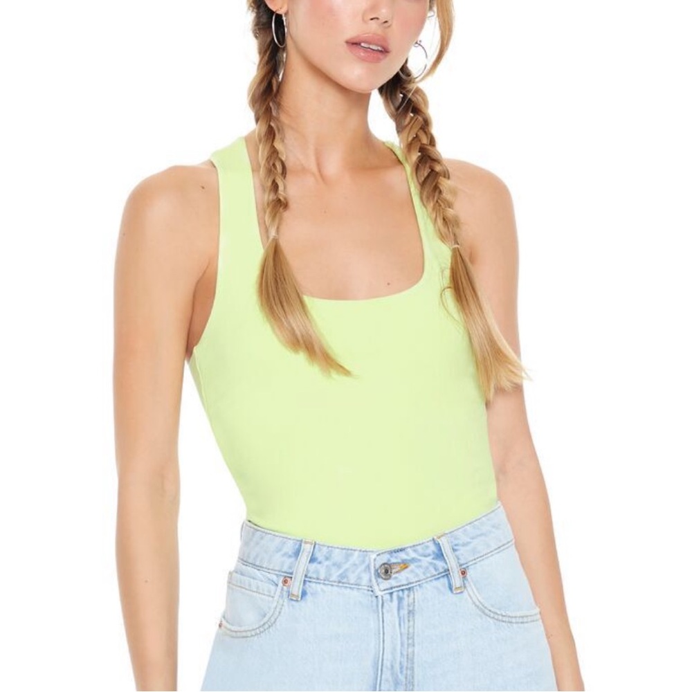 NWT Lime green House of Harlow bodysuit